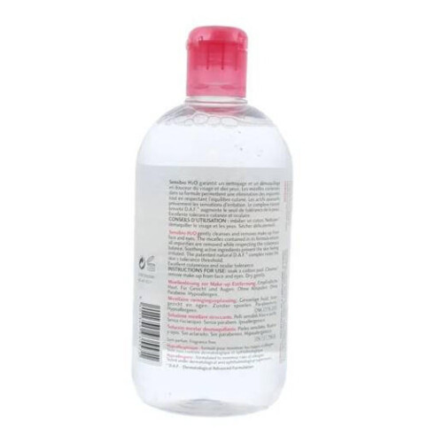 Bioderma Bioderma Sensibio H2O Micellar Solution Make-up remover cleanser 500 ml 1