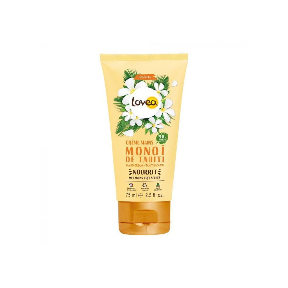 Cream Lovea Monoi De Tahiti Hand 75 Ml