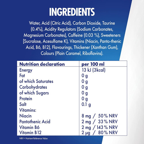 Red Bull Red Bull Energy Drink, Sugarfree, 250ml x 12 1