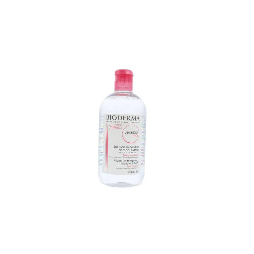 Bioderma Sensibio H2O Micellar Solution Make-up remover cleanser 500 ml