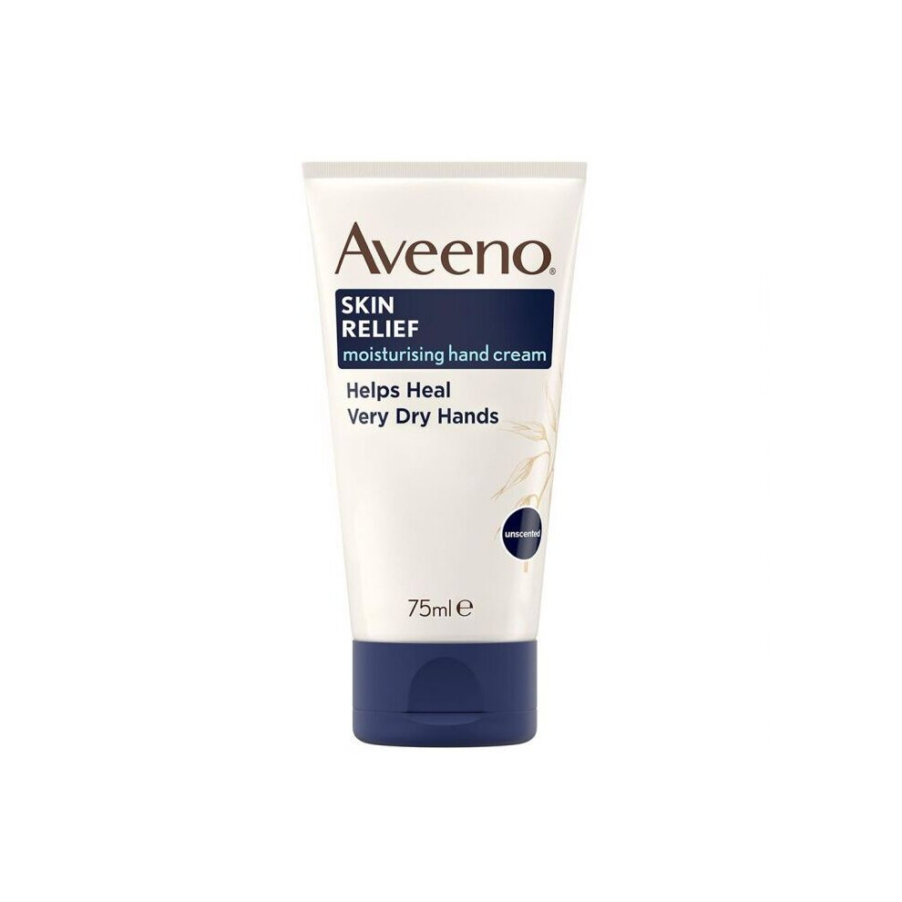 Aveeno Skin Relief Moisturising Hand Cream For Very dry hands 75 mL-image-OPC-PBK86WN-NEW