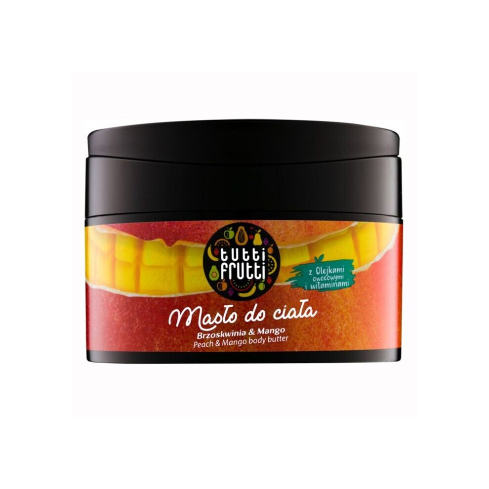 Peach Farmona Tutti-Frutti & Mango Body Butter Provides Relief 200Ml