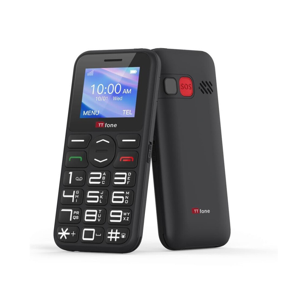 Ttfone Red/Green Used - Tt190 (2G) - With Mains Charger / O2 - Image 4