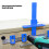 Punch Jig εργαλείο τρυπάνι χειρολαβή τρύπα Locator διάτρηση Opener πρότυπο ντουλάπια πόρτα 3