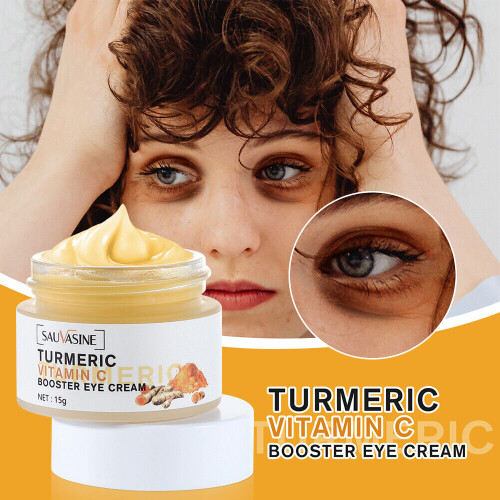 3pcs Turmeric Vitamin C Eye Cream Anti Aging Remove Dark Circles 1