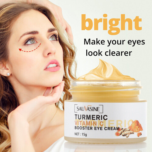 3pcs Turmeric Vitamin C Eye Cream Anti Aging Remove Dark Circles 2