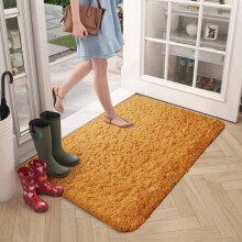 (60X110 CM, Yellow) Exrta Large Rugs Shaggy Living Room Rug Carpet