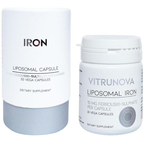 Vitrunova Iron Liposomal Capsule Vega Capsules 30's