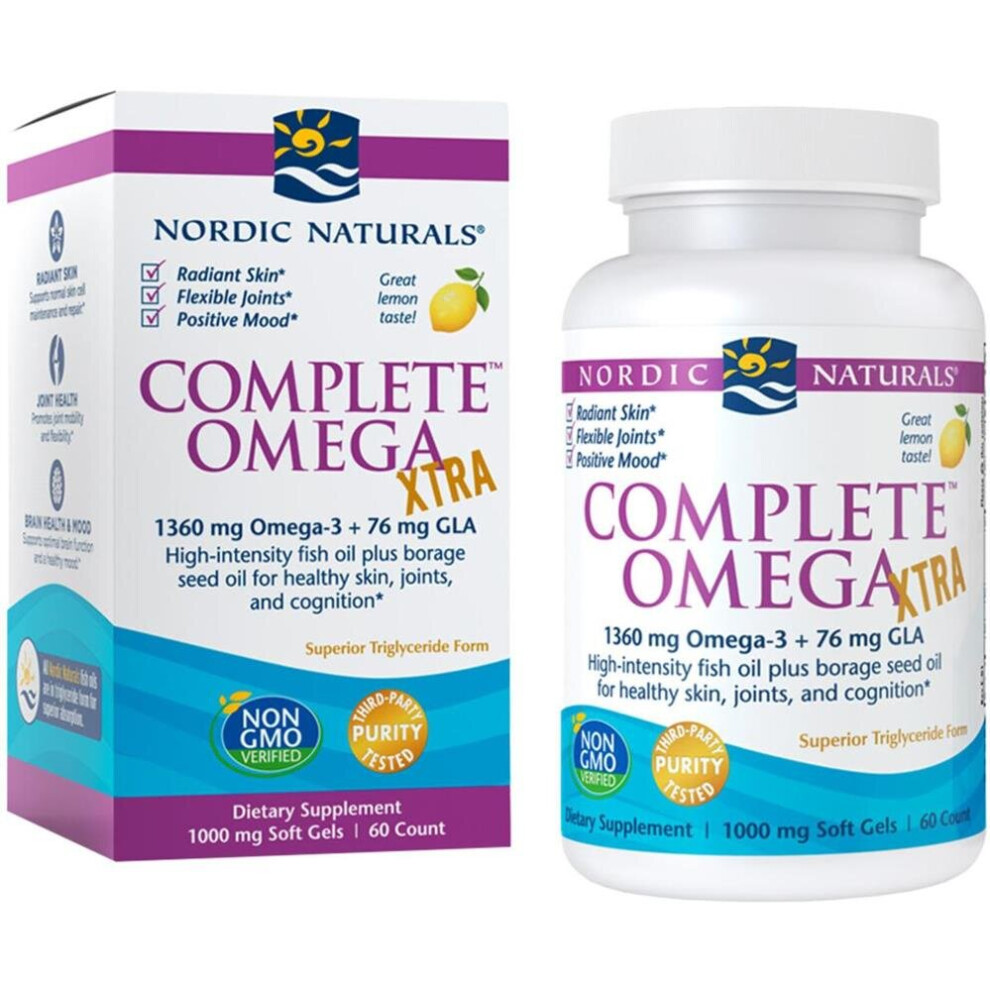 Nordic Naturals Complete Omega Xtra Softgels 60's