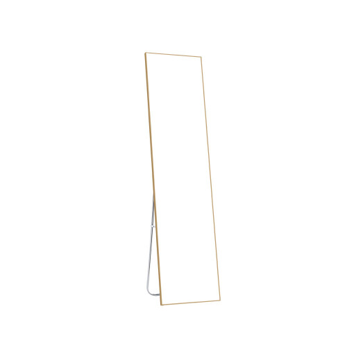 Living And Home (Rose Gold) Modern Slim Frame Full Length Mirror 2
