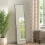 Living And Home (Black) Modern Slim Frame Full Length Mirror 1