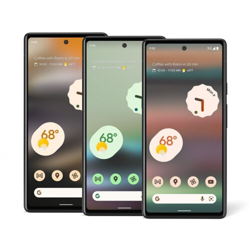 Refurbished Google Google Pixel 6A (128GB+6GB, Chalk) 2
