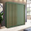 (150cm) Berlin Modern Green Sliding Door Wardrobe 1