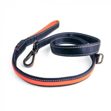 LED Dog Lead Flash & Go Rechargable Light Up Walking Visability Night Aid 120cm