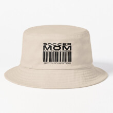 Bucket Hat Soccer Mom Scan For Payment Soccer Mom Soccer Support Soccer Family Barcode (White Lettering Available) Adult in 10 Stylish Colors