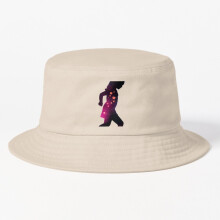 Bucket Hat Girl Soccer Football Art Adult in 10 Stylish Colors