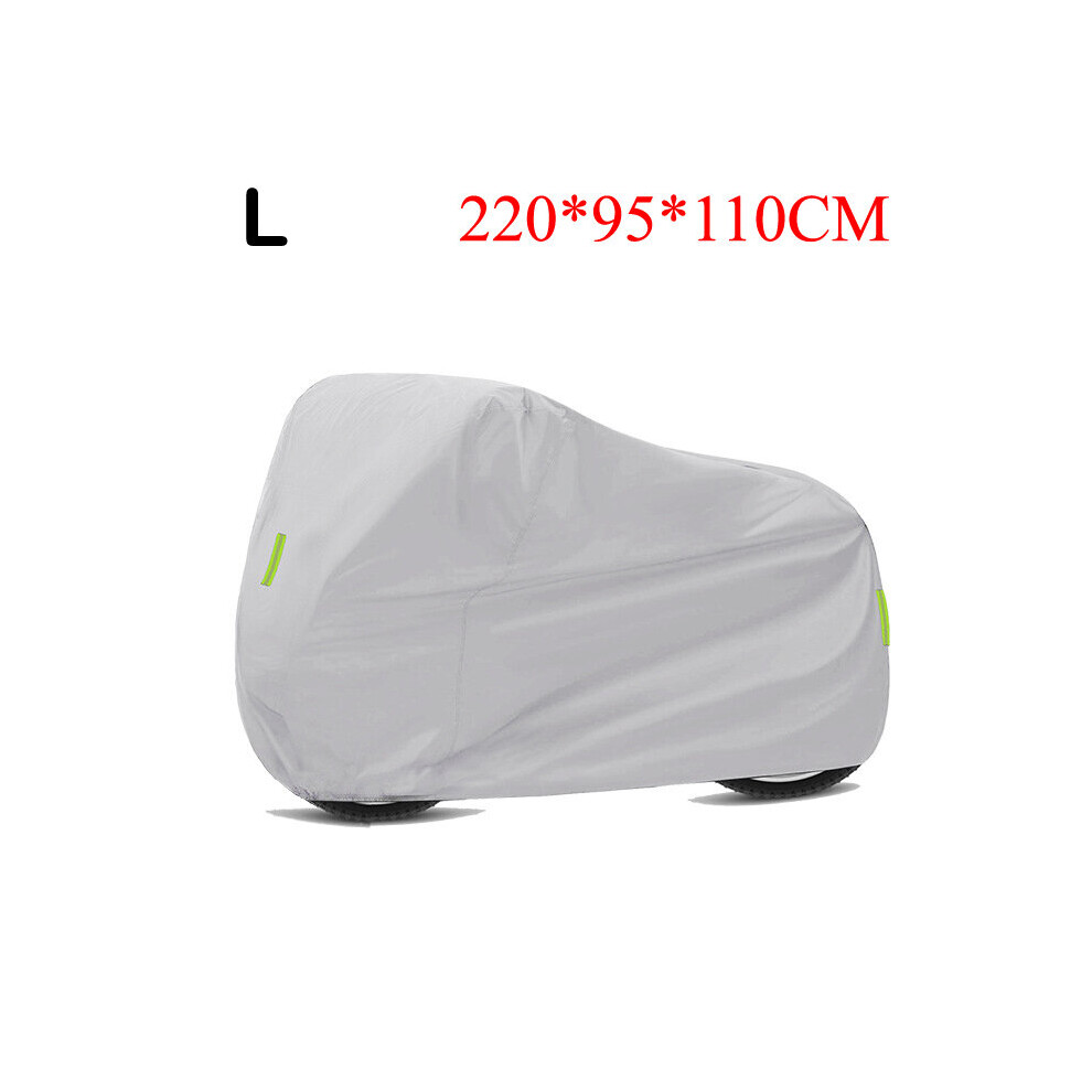 (L) Motorcycle Cover Bike All Season Waterproof Dustproof UV Protective Universal-image-OPC-PBKB6PM-NEW