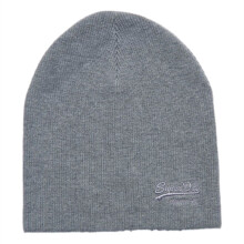Superdry Vintage Logo Beanie - Light Grey Grit