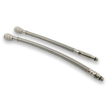 John Guest 12mm Push Fit x M10 Monobloc Tap Hose Kit Motorhomes FLX48