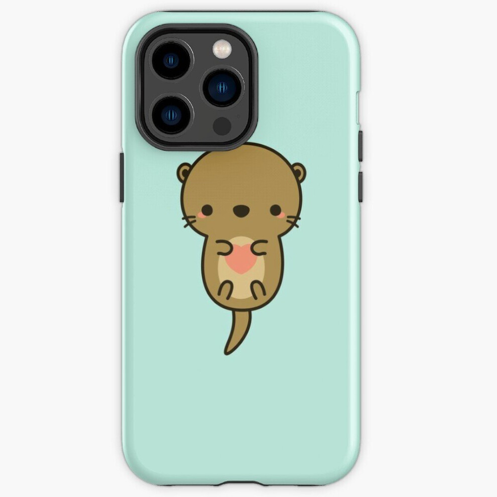 Photos - Case Phone  Cute otter for iPhone Samsung 14 13 12 11 Plus Pro Max Galaxy S23 S22 Ultra Note 20 10