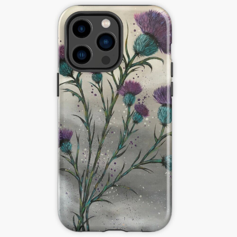 Phone Case Scottish Traditional Thistle For Iphone Samsung 14 13 12 11 Plus Pro Max Galaxy S23 S22 Ultra Note 20 10 Purple 4961739616497