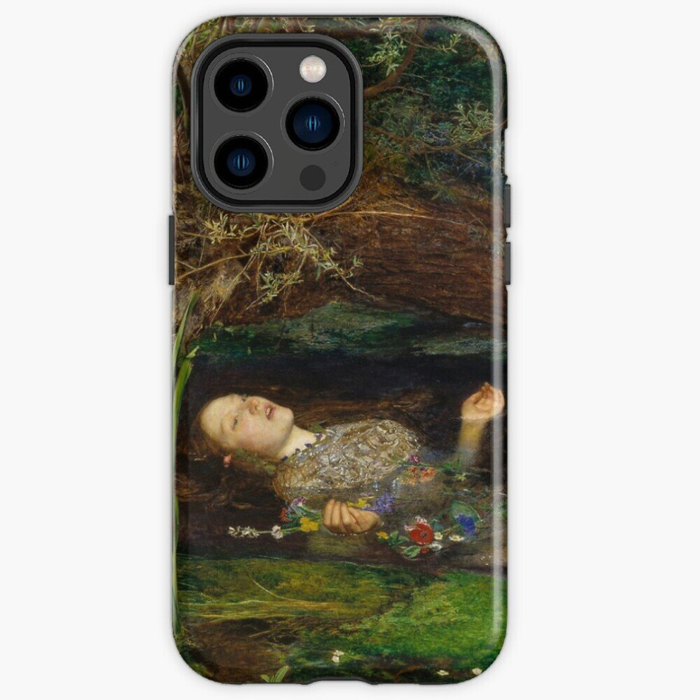 Photos - Case Phone  Ophelia - John Everett Millais - 1852 for iPhone Samsung 14 13 12 11 Plus Pro Max Galaxy S23 S22 Ultra Note 20 10