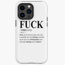 Custom Luxury Liquid Silicone Phone Case - Fuck Definition Design for iPhone 11-14 Pro/Max & Samsung S23/S22 Ultra Note 20/10