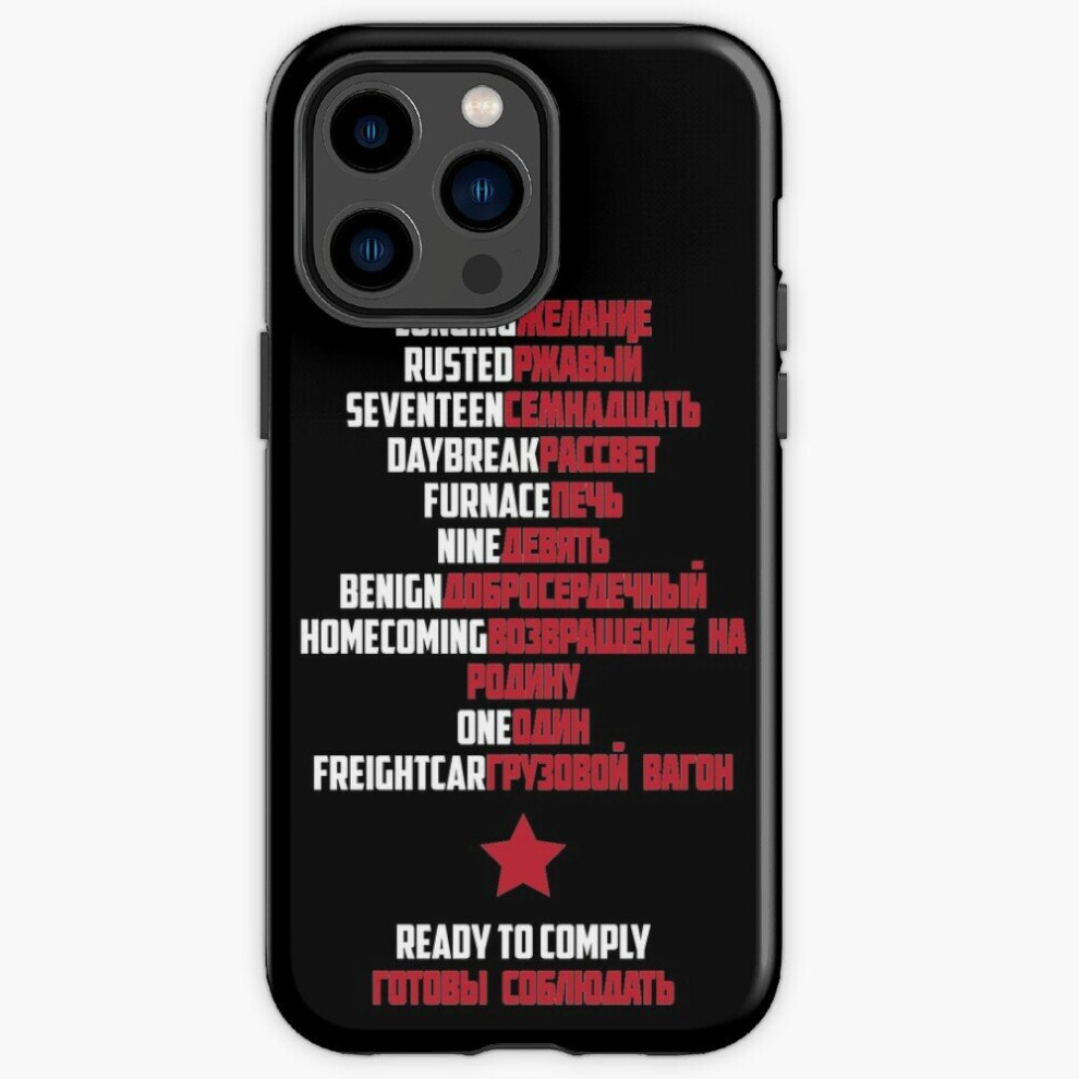 Phone Case Good Morning Soldier ( Text) For Iphone Samsung 14 13 12 11 Plus Pro Max Galaxy S23 S22 Ultra Note 20 10 White 4961739642854