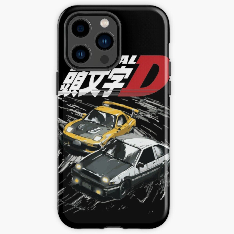 Phone Case Mountain Drift Racing Initial D Tandems Ae86 Vs Fd Rx-7 For Iphone Samsung 14 13 12 11 Plus Pro Max Galaxy S23 S22 Ultra Note 20 10 4961739655076