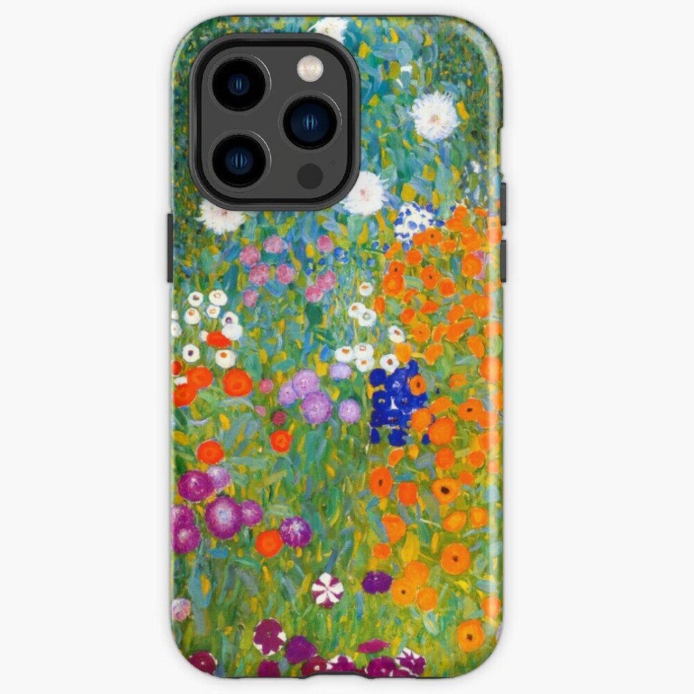 Phone Case Flower Garden By Gustav Klimt Vintage Floral For Iphone Samsung 14 13 12 11 Plus Pro Max Galaxy S23 S22 Ultra Note 20 10 4961739576944