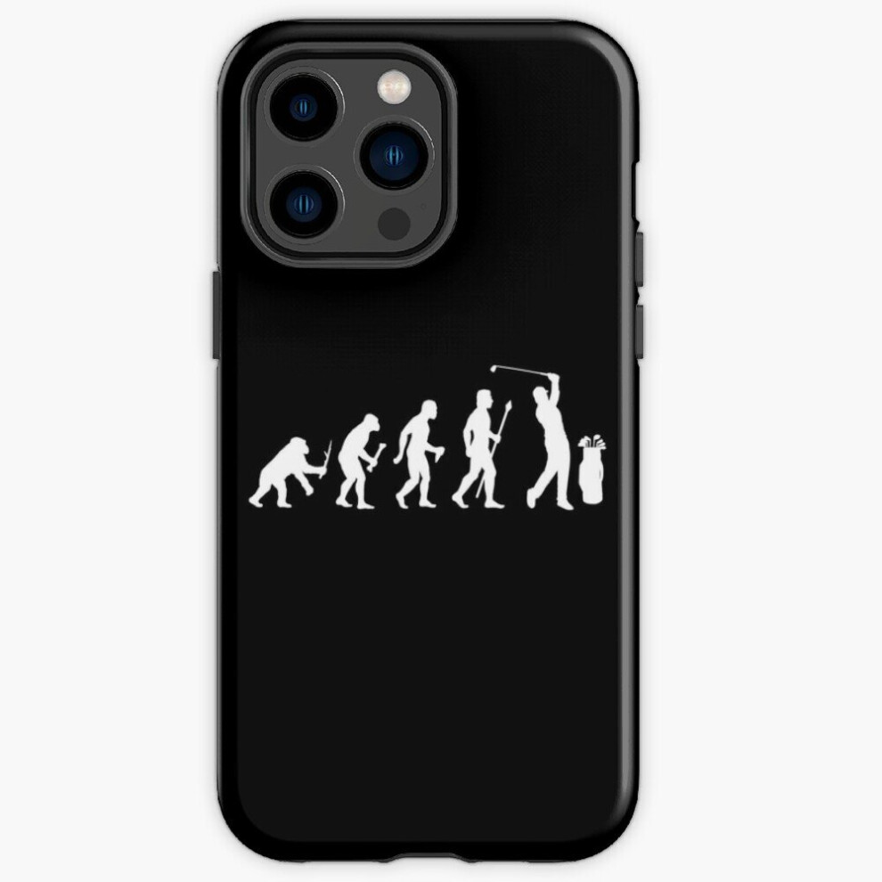Photos - Case Phone  Funny Evolution Of Golf for iPhone Samsung 14 13 12 11 Plus Pro Max Galaxy S23 S22 Ultra Note 20 10