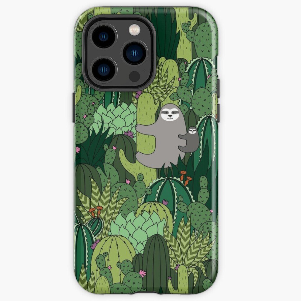 Phone Case Cactus Sloth For Iphone Samsung 14 13 12 11 Plus Pro Max Galaxy S23 S22 Ultra Note 20 10 4961739621255