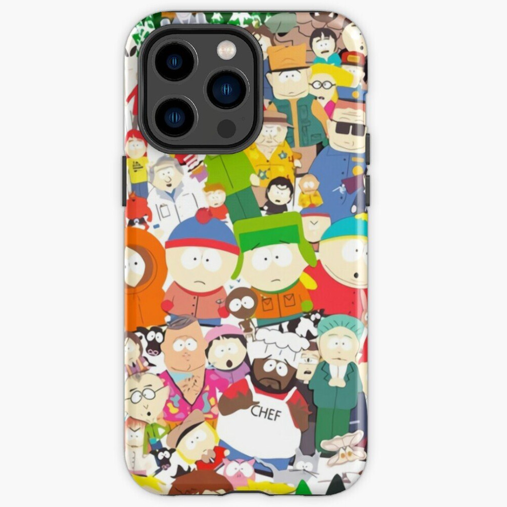 Phone Case South Park All Characters Vintage for iPhone Samsung 14 13 12 11 Plus Pro Max Galaxy S23 S22 Ultra Note 20 10
