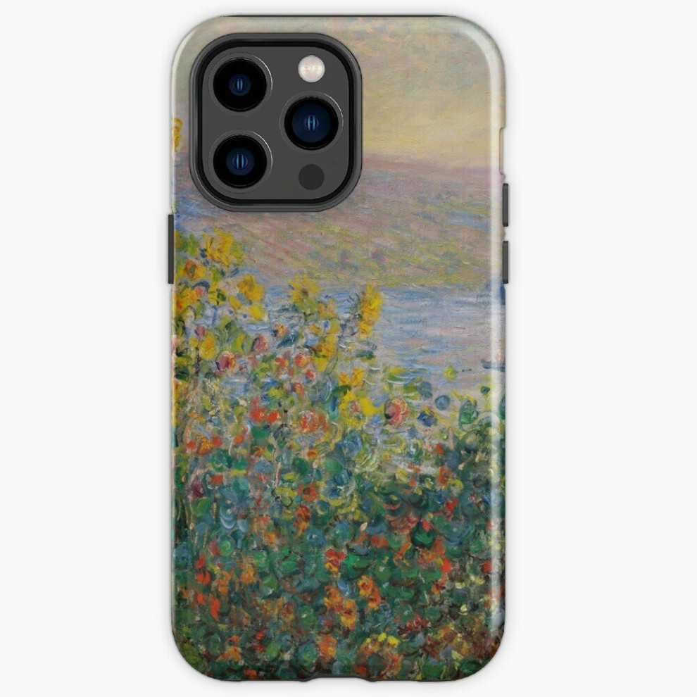 Phone Case Flower Beds At Vã©Theuil By Claude Monet For Iphone Samsung 14 13 12 11 Plus Pro Max Galaxy S23 S22 Ultra Note 20 10 4961739626182