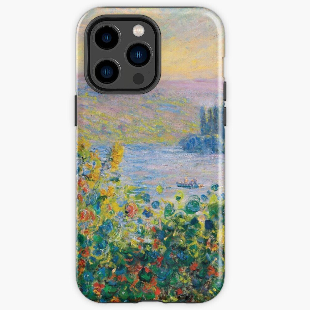 Phone Case Claude Monet - Flower Beds At Vã©Theuil For Iphone Samsung 14 13 12 11 Plus Pro Max Galaxy S23 S22 Ultra Note 20 10 4961739587346