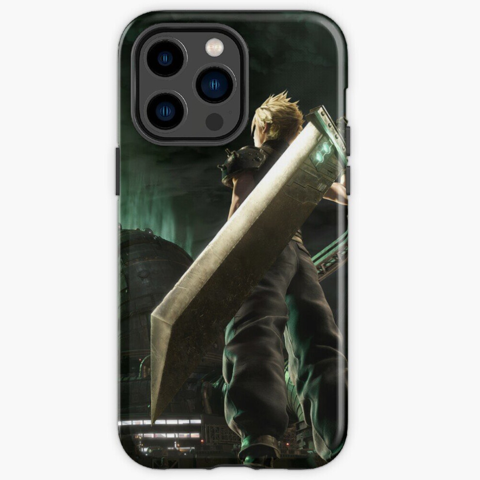 Phone Case Cloud Strife Vs Shinra [Remake] For Iphone Samsung 14 13 12 11 Plus Pro Max Galaxy S23 S22 Ultra Note 20 10 4961739650521