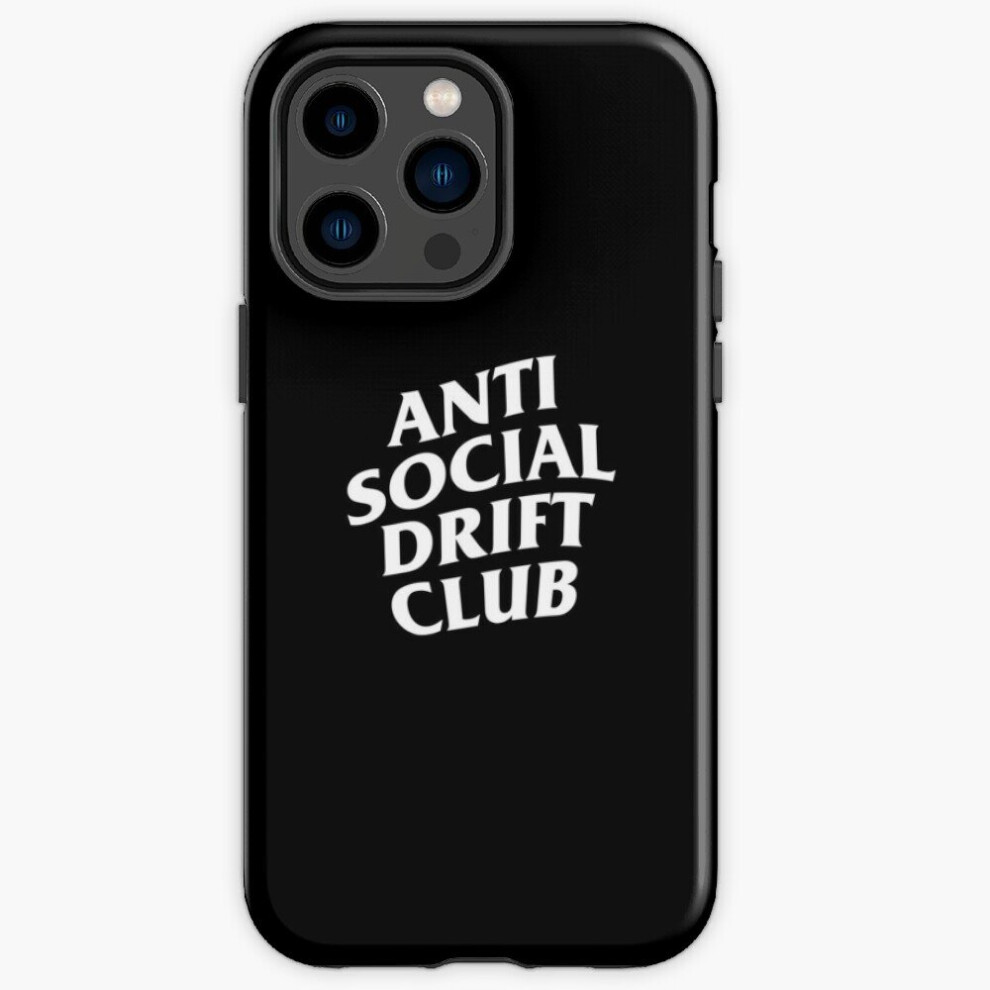 Photos - Case Phone  Anti Social Drift Club for iPhone Samsung 14 13 12 11 Plus Pro Max Galaxy S23 S22 Ultra Note 20 10