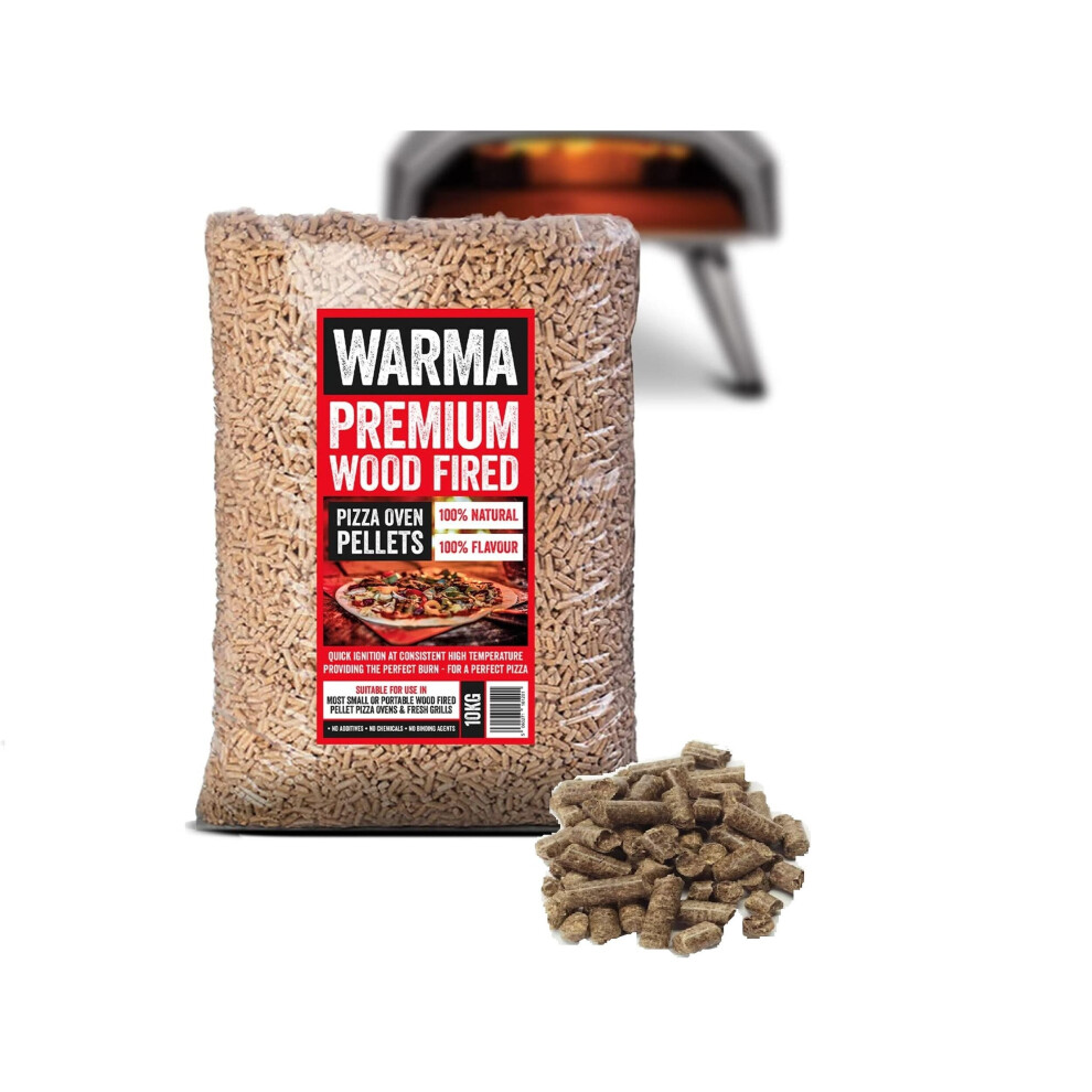 Warma Premium 10Kg Wood Fired Pizza Oven Pellets Bag - Image 4
