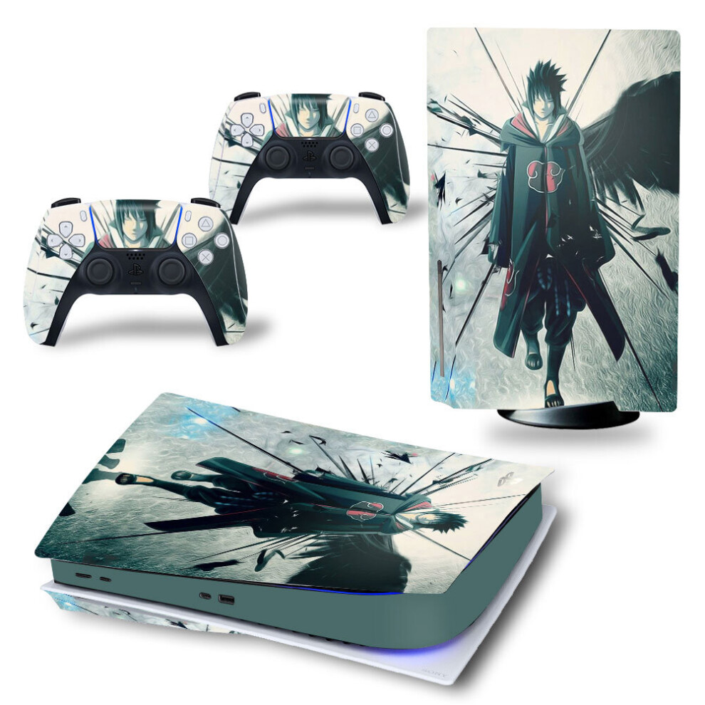 Anime Naruto PS5 Disk Skin Sticker Decal Cover for PlayStation 5 Console