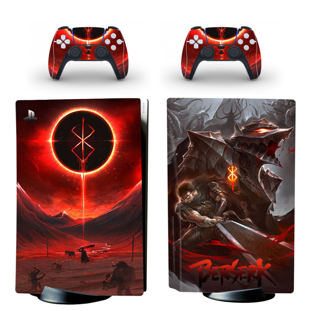 Berserk PS5 Standard Disc Edition Skin Sticker Decal Cover for PlayStation