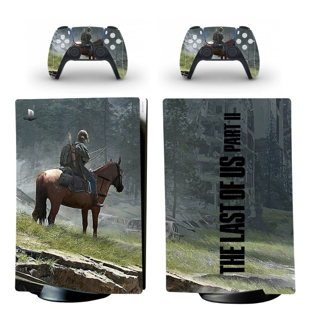 The Last of Us PS5 Digital Edition Skin Sticker Decal Cover for PlayStation