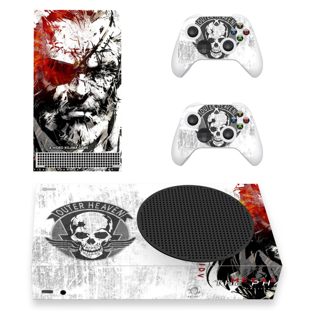 Metal Gear Solid V Skin Sticker Decal Cover for Xbox Series S Console