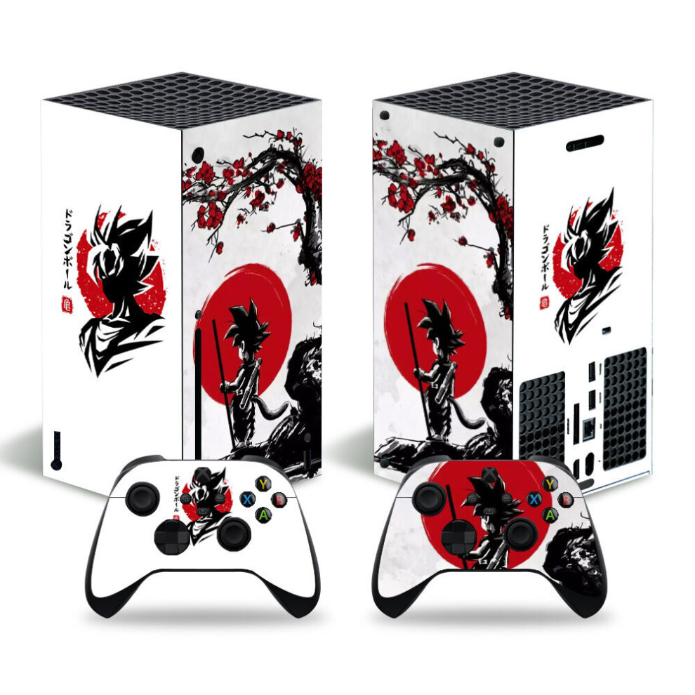 Dragon Ball Goku Kakarotto Skin Sticker Decal Cover for Xbox Series X