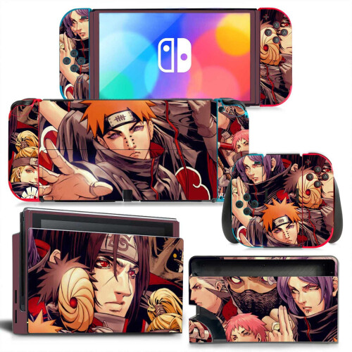 Naruto Uzumaki Sasuke Uchiha Skin Cover Sticker Decal for Nintendo ...