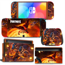 Fortnite Shooting Game Skin Cover Sticker Decal for Nintendo Switch OLED
