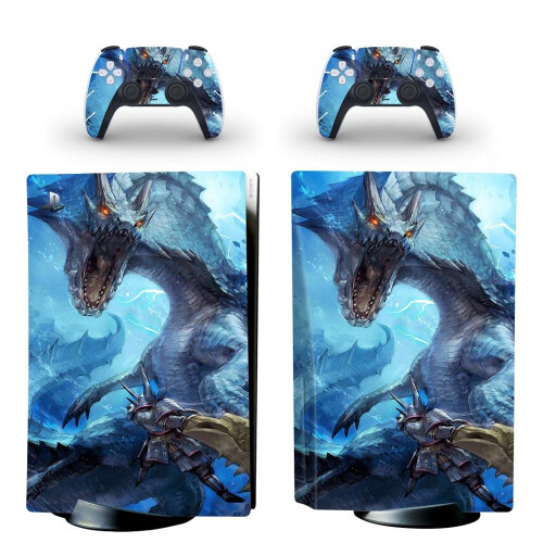 Monster Hunter World PS5 Standard Disc Edition Skin Sticker Decal Cover ...