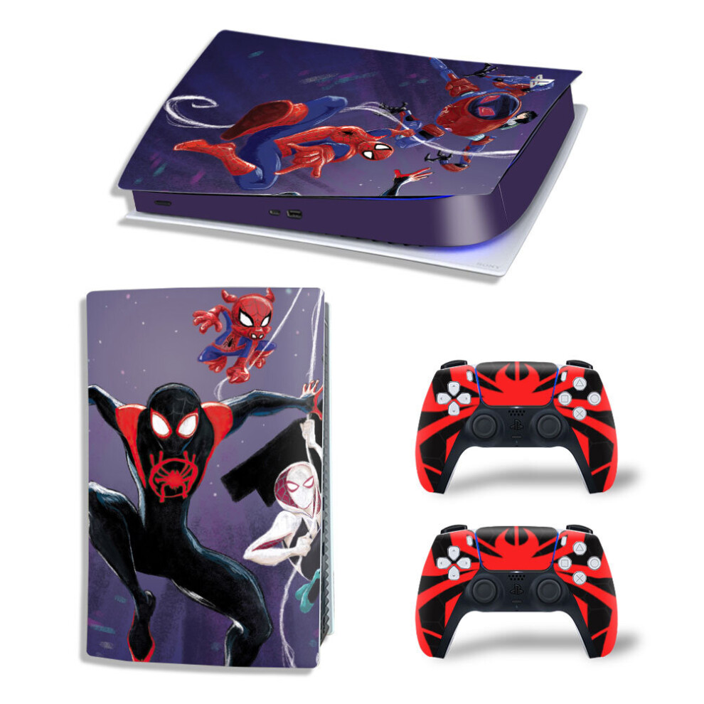 New Age Marvel Spider-Man PS5 Digital Edition Skin Cover for PlayStation