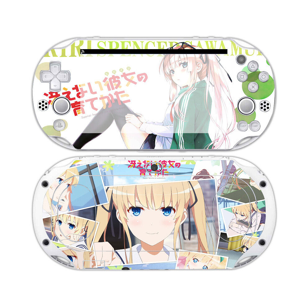 Anime Cute Girl Stickers for PS Vita PSV 2000 Video Game Skin Sticker on  OnBuy