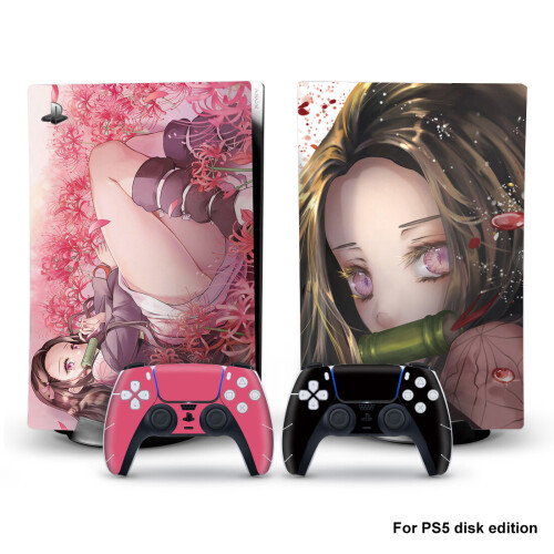 Demon Slayer Naruto Anime Skin Sticker For Ps5 Disk Edition Console And On Onbuy