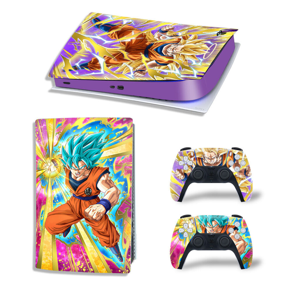 Dragon Ball PS5 Digital Edition Skin Sticker Decal Cover for PlayStation
